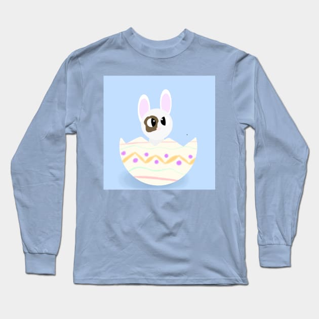 Easter Bunny Long Sleeve T-Shirt by Ivy Moon Creations